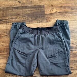 Women’s wonderwink joggers small Gray EUC